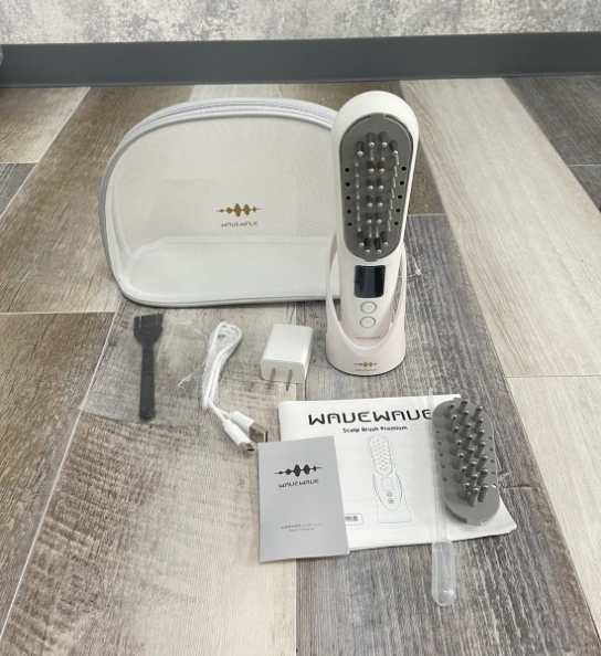 【中古】WAVEWAVE Scalp Brush Premium スカルプブラシ マイクロカレント