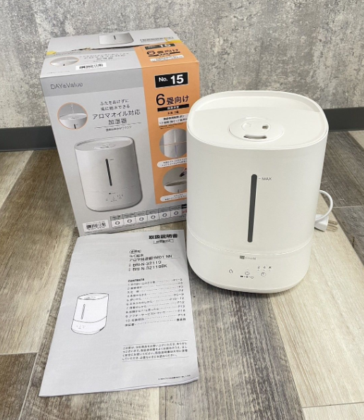 【中古】 ニトリ らく給水アロマ加湿器 NNWH BRI-N-32119 2022年製