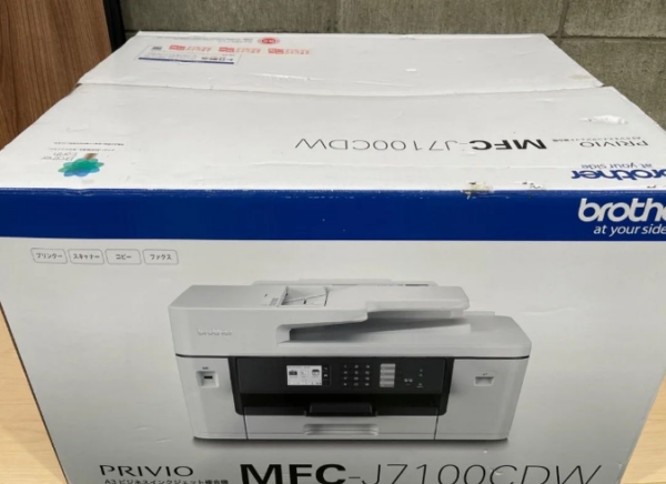 【中古】brother A3ビジネスインクジェット複合機 MFC-J7100CDW 年式不明