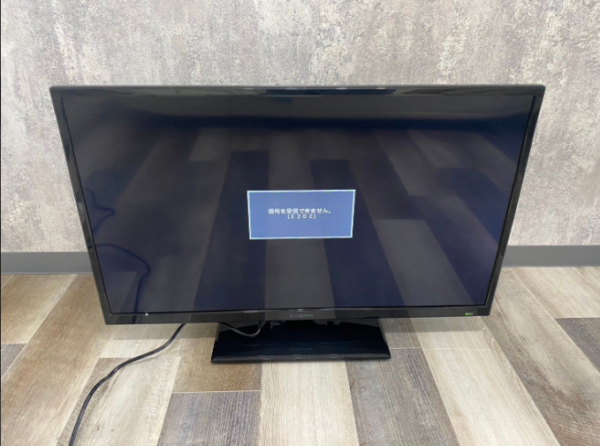 【中古】S-cubism 32V型 地上デジタルハイビジョン液晶テレビ AT-32C01SR 2016年製 ※リモコン欠品