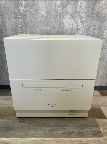 【中古】Panasonic 電気食器洗い乾燥機 NP-TA3-W 2019年製